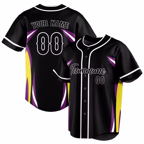 Jersey de béisbol de alta calidad de ropa deportiva de Softbol personalizado a precio de fábrica